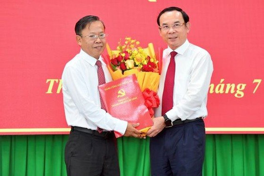 Ông Nguyễn Hữu Hiệp giữ chức Bí thư TP.Thủ Đức