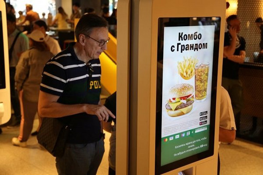 Chuỗi cửa hàng thay thế McDonald’s tại Nga không có món khoai tây chiên 