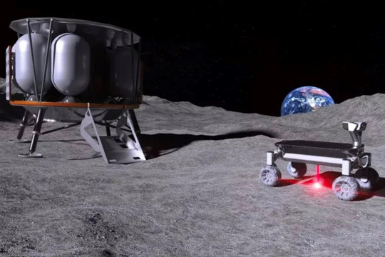 Dùng máy in 3D xây dựng các khu định cư trên Mặt trăng