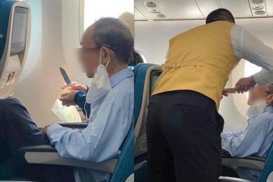 Tạm đình chỉ nhân viên soi chiếu để lọt hành khách mang dao lên máy bay