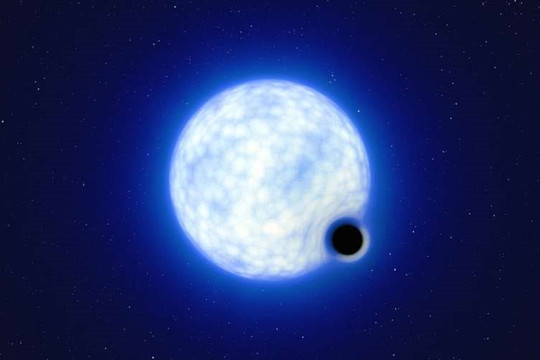 Phát hiện hố đen đặc biệt khó tìm ở gần dải Ngân hà