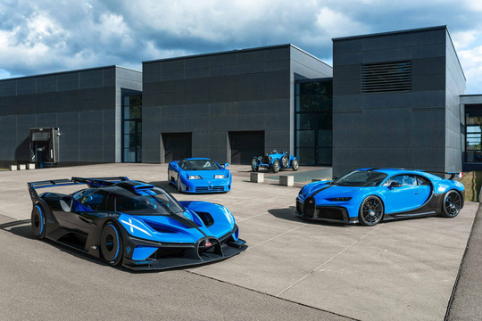 French Racing Blue - Sắc xanh vẽ nên lịch sử của Bugatti