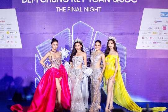 Các hoa hậu đổ bộ thảm đỏ chung kết Miss World Vietnam 2022