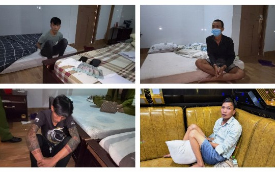 Phát hiện 34 người dương tính ma túy trong một nhà nghỉ ở Phú Quốc