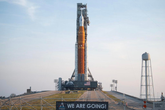 Siêu tên lửa cho nhiệm vụ Artemis 1 của NASA trở lại bệ phóng