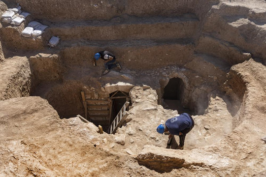 Israel phát hiện lâu đài trên sa mạc có niên đại 1.200 năm