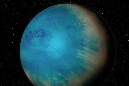 Phát hiện ngoại hành tinh bao phủ bằng nước cách trái đất 100 năm ánh sáng
