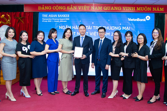  VietinBank - Ngân hàng tài trợ thương mại tốt nhất Việt Nam năm 2022