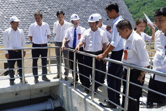 Khánh thành nhà máy nước sạch Thượng Long có công suất 2.000m3/ngày   đêm