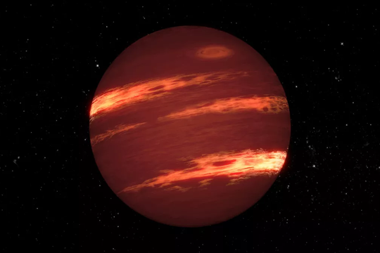 Kính viễn vọng James Webb phát hiện ngoại hành tinh bao phủ bởi đám mây cát kỳ lạ