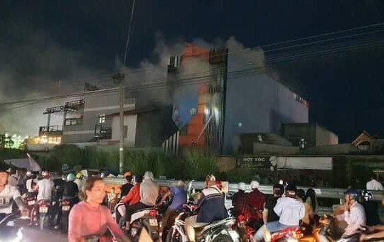 Cháy quán karaoke tại Đồng Nai, chưa ghi nhận người bị thương vong