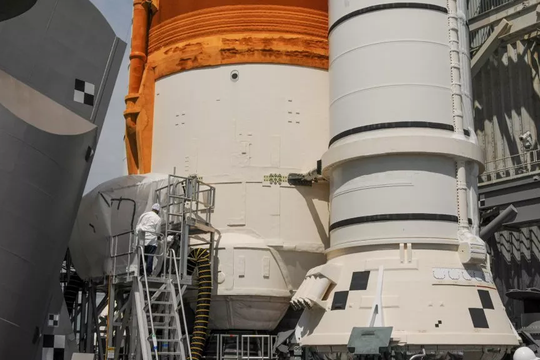 Sứ mệnh Artermis: NASA sửa thành công tên lửa phóng tàu tới Mặt Trăng