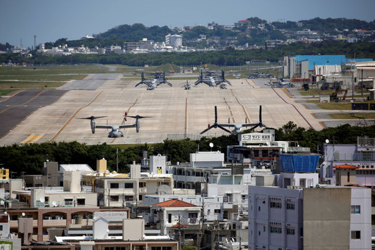 Kế hoạch di dời căn cứ không quân Mỹ ở Okinawa lại bị 'ách tắc'
