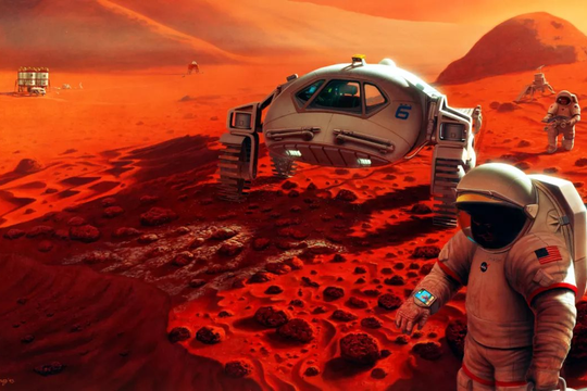 Đất sao Hỏa có thể sử dụng để in 3D các bộ phận của tên lửa