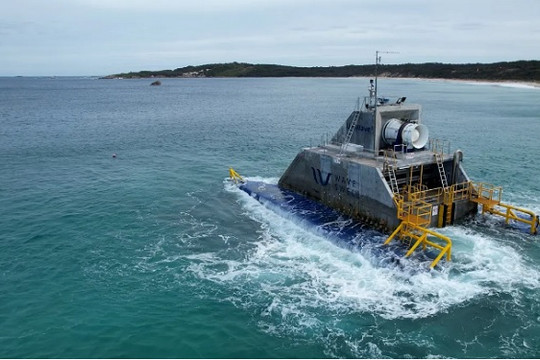 Thiết bị tạo điện từ sóng biển hoàn thành thử nghiệm tại Úc