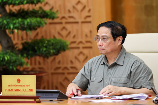 Thủ tướng Phạm Minh Chính chỉ đạo các giải pháp điều hành kinh tế vĩ mô