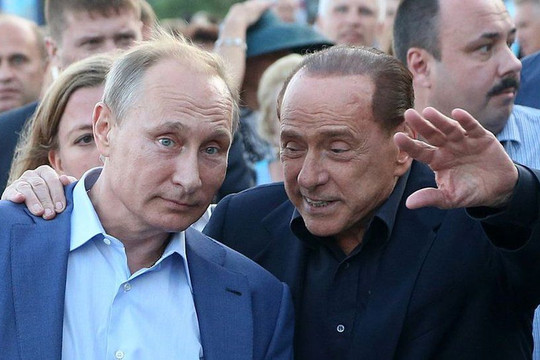 Trước giờ tranh cử Ý, ông Berlusconi bất ngờ lên tiếng "bảo vệ Tổng thống Putin"
