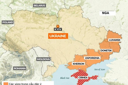 Nga vừa chính thức công nhận độc lập với Kherson và Zaporizhzhia, còn Donetsk và Luhansk thì sao?