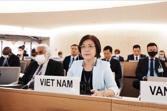 Việt Nam tích cực tham gia đóng góp tại khóa họp 51 Hội đồng Nhân quyền LHQ