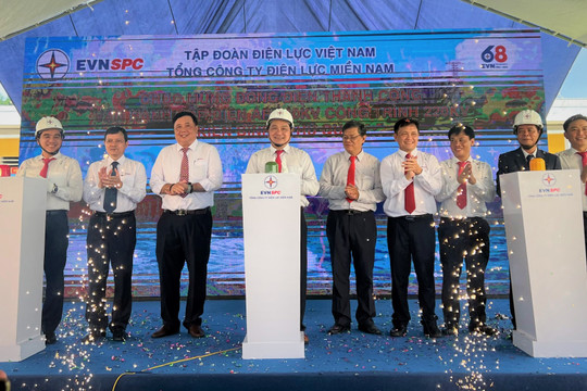 Hoàn thành giai đoạn 1 công trình Đường dây 220kV Kiên Bình - Phú Quốc