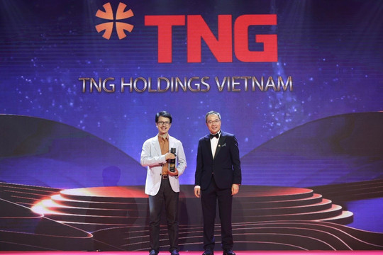TNG Holdings Vietnam nhận giải “Doanh nghiệp xuất sắc châu Á”