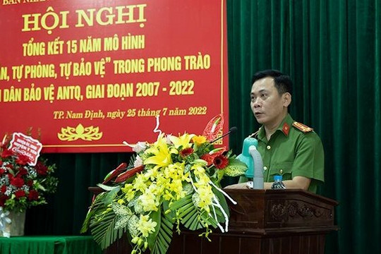 Trưởng công an TP.Nam Định qua đời