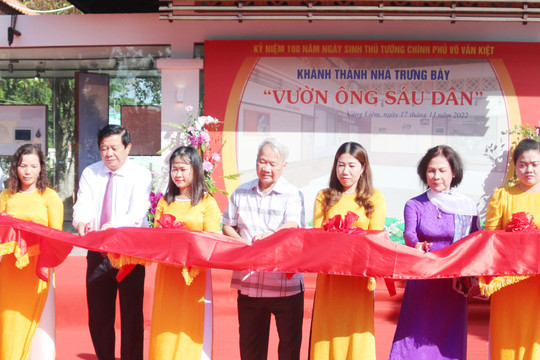 Công nhận di tích quốc gia đối với khu lưu niệm cố Thủ tướng Võ Văn Kiệt