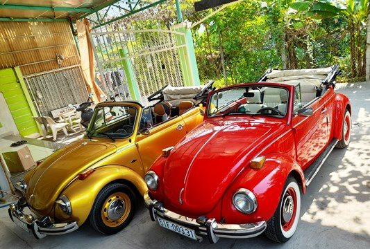 Hai chiếc Volkswagen 1979 ‘độc nhất vô nhị’ ở Long Xuyên