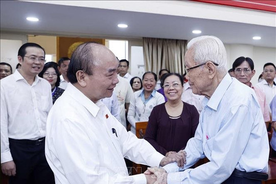 Chủ tịch nước Nguyễn Xuân Phúc sẽ đi các quận, huyện, TP.Thủ Đức của TP.HCM để lắng nghe ý kiến của cử tri