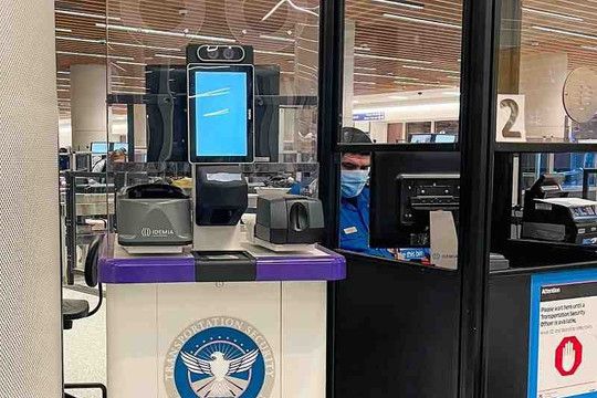 Sân bay Mỹ sử dụng công nghệ nhận dạng khuôn mặt hành khách