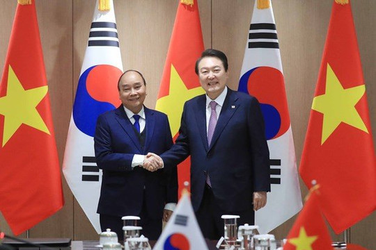 Việt Nam - Hàn Quốc nâng cấp quan hệ lên 'đối tác chiến lược toàn diện'