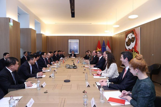 Việt Nam coi trọng quan hệ đối tác và hợp tác toàn diện với Luxembourg