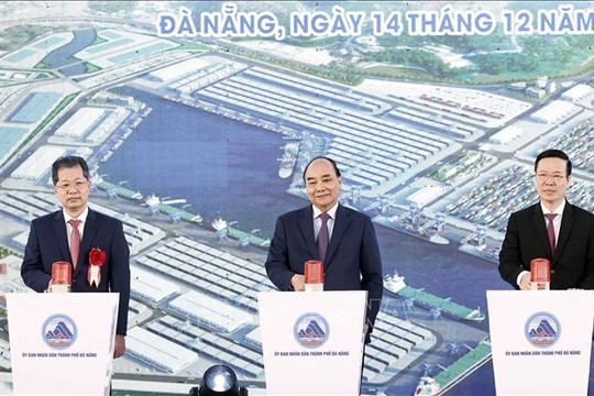 Chủ tịch nước: Đầu tư cảng Đà Nẵng không có nghĩa đầu tư riêng cho Đà Nẵng mà cho cả vùng miền Trung