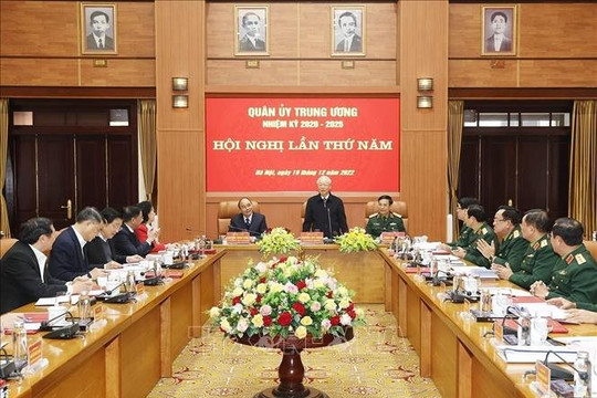 Tổng bí thư Nguyễn Phú Trọng: Phải luôn tự soi, tự sửa để giữ vững phẩm chất 'Bộ đội Cụ Hồ'
