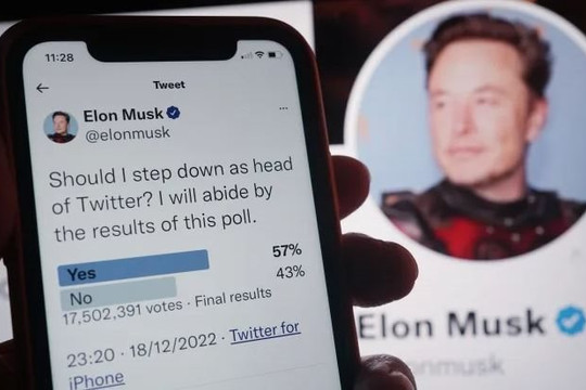 Elon Musk tìm CEO mới cho Twitter, từ chối hai người, cựu COO Facebook là ứng cử viên 