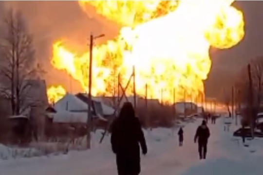 Nổ đường ống dẫn khí đốt Nga - Ukraine