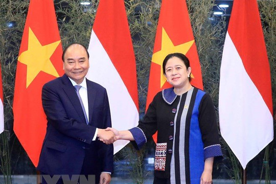 Chủ tịch nước: Quan hệ Việt Nam - Indonesia ngày càng phát triển mạnh mẽ