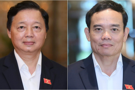 Quốc hội phê chuẩn ông Trần Hồng Hà, Trần Lưu Quang làm Phó thủ tướng