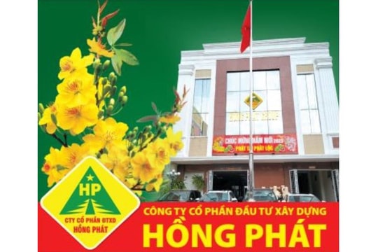 Công ty cổ phần Đầu tư xây dựng Hồng Phát chúc mừng quý khách hàng năm mới 2023 - Xuân Quý Mão