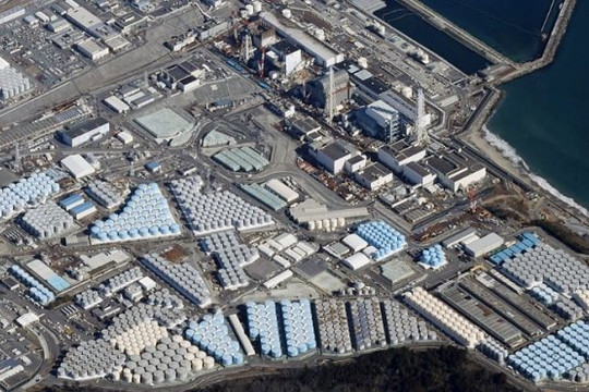 Nước từ nhà máy điện hạt nhân Fukushima sắp được xả ra biển