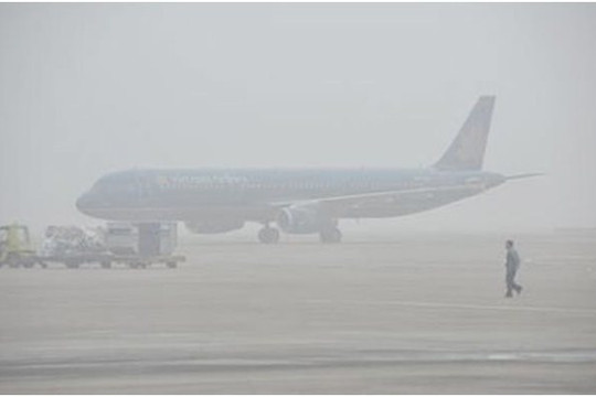 Hủy nhiều chuyến bay đi - đến Thanh Hóa vì thời tiết xấu