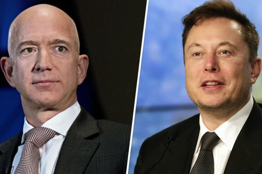 Vượt Elon Musk, Jeff Bezos trở thành người giàu nhất thế giới sau hơn 2 năm