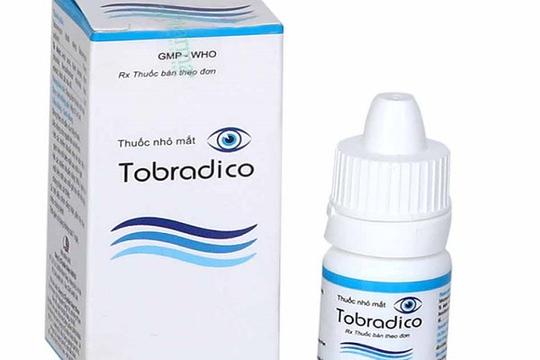 Thuốc nhỏ mắt Tobradico bị thu hồi trên toàn quốc