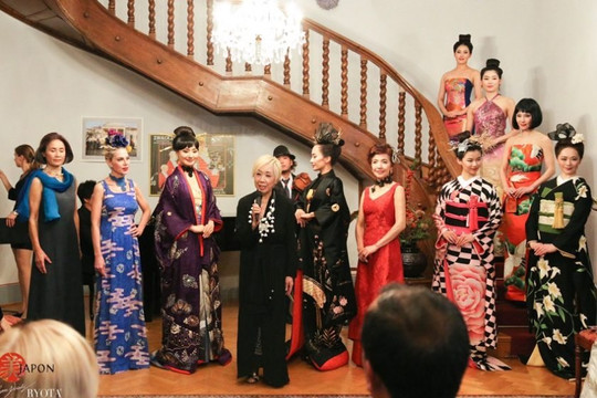Sự kiện giao lưu văn hóa Kimono - Ao dai Fashion Show