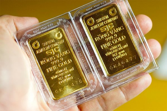 Giá vàng trong nước giảm nhưng vẫn cao đắt hơn thế giới 14 triệu đồng