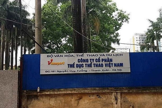 Nhiều sai phạm trong sử dụng vốn nhà nước tại Công ty Cổ phần Thể dục Thể thao Việt Nam