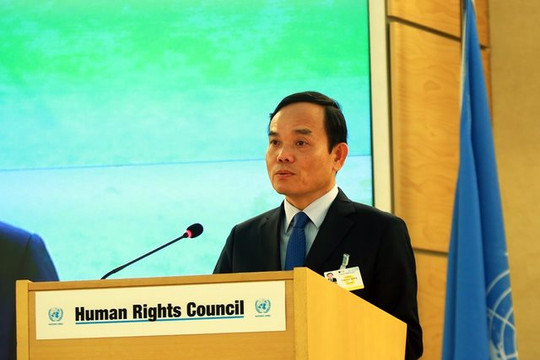 Việt Nam nêu phương châm tại Hội đồng Nhân quyền Liên Hợp Quốc