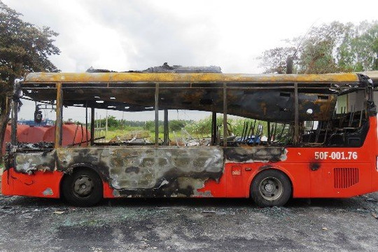 Đồng Tháp: Bắt người đàn ông đốt xe buýt Phương Trang khi đang đậu ở bến
