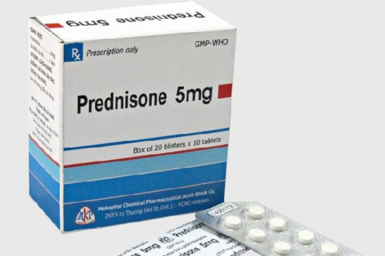 Bộ Y tế thu hồi giấy đăng ký lưu hành thuốc Prednison 5mg của Imexpharm