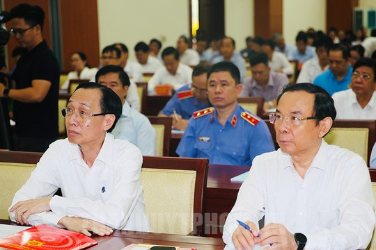 Bí thư Nguyễn Văn Nên: Xây dựng đội ngũ cán bộ nội chính có tâm, có tầm